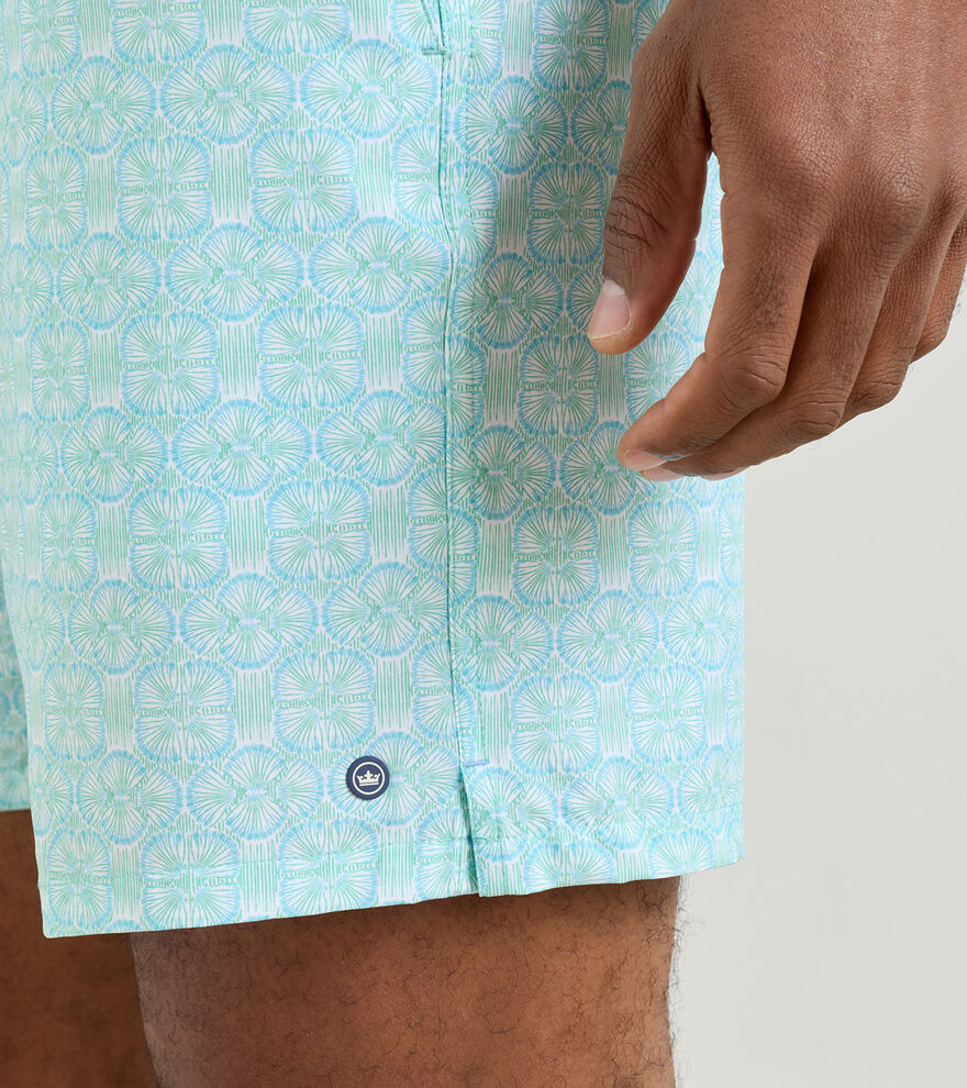 Tide Lines Swim Trunk-MS26P02-Rainforest