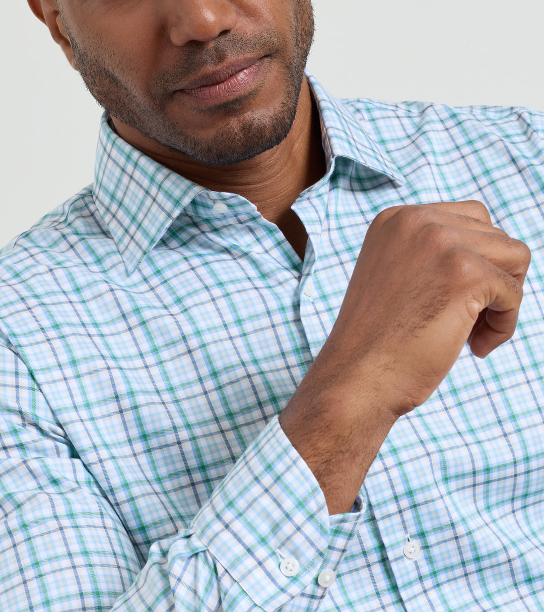 Simon Sport Shirt-MS26W02LTS-Windsor Blue