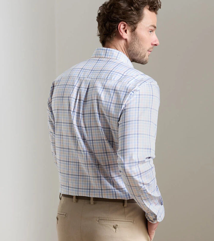 Warren Sport Shirt-MS26W06LTS-Navy