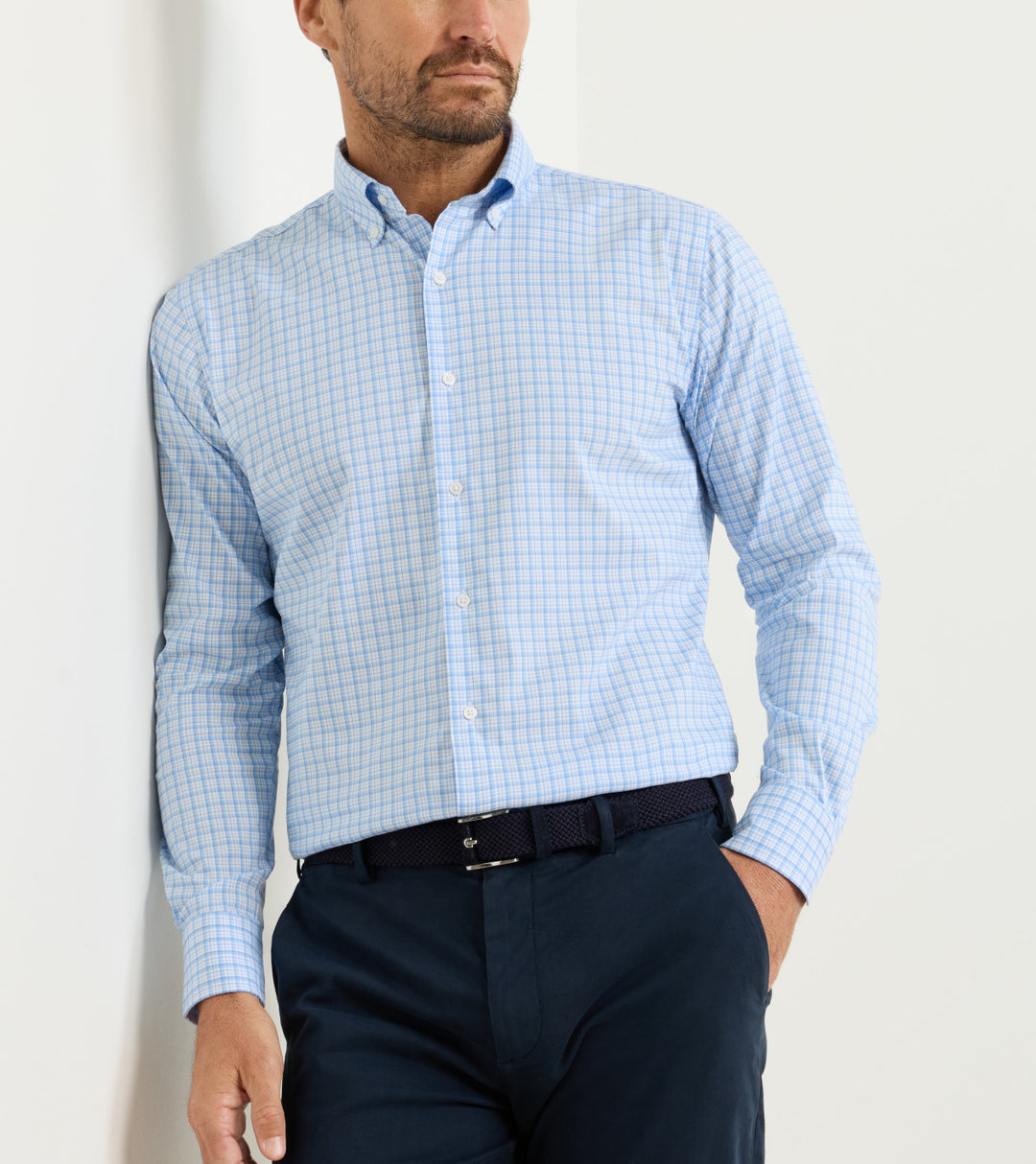 Calvin Sport Shirt-MS26W08LTB-Cottage Blue