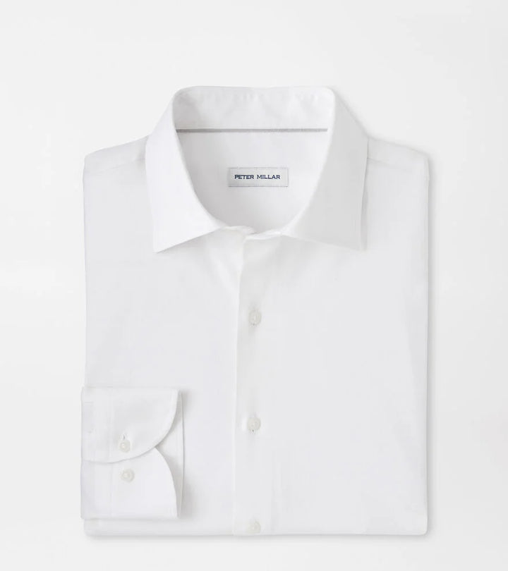Campbell Sport Shirt-MS26W09LTB-White