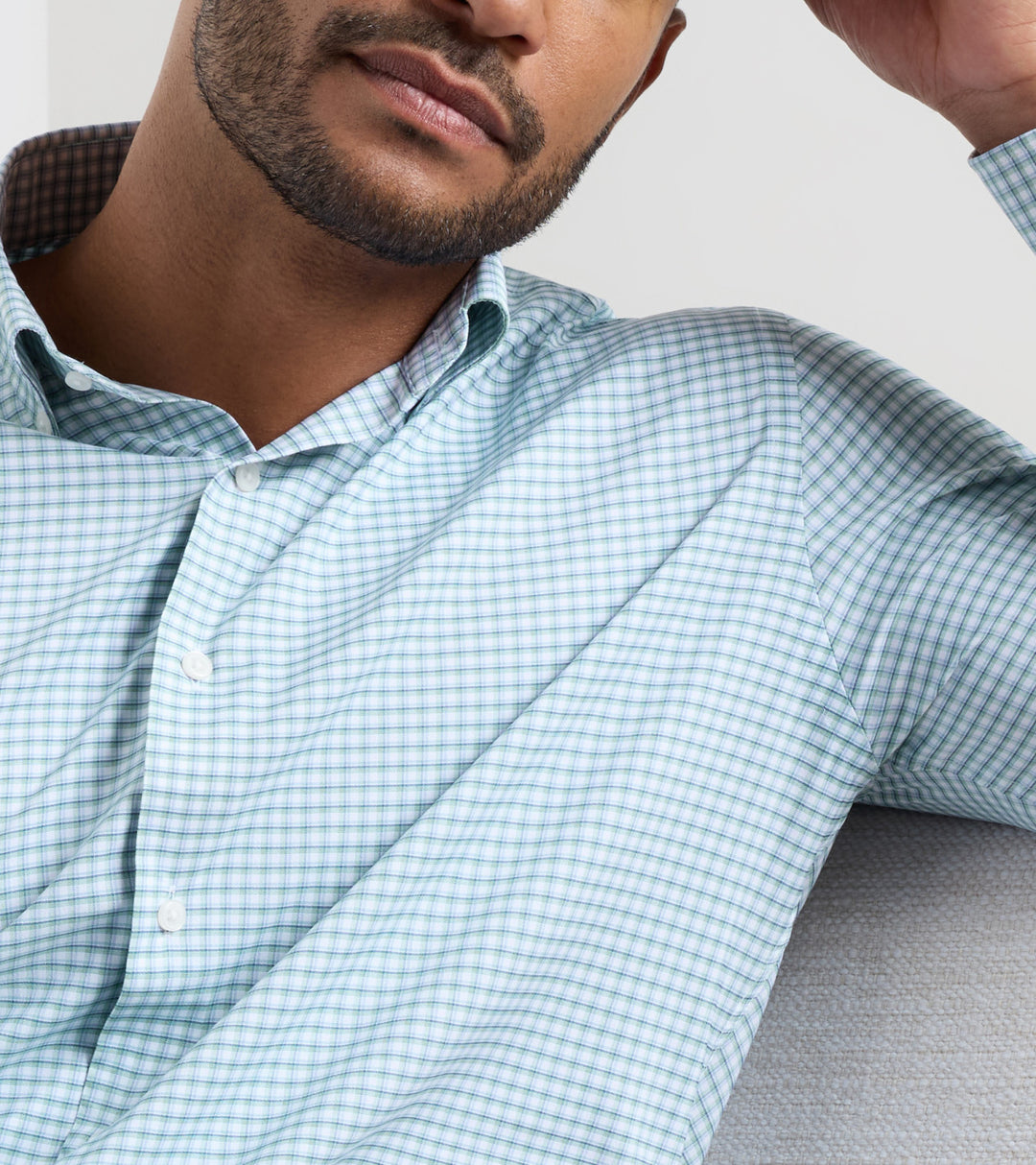 Gregory Perf. Sport Shirt-MS26W44LTBP-Windsor Blue