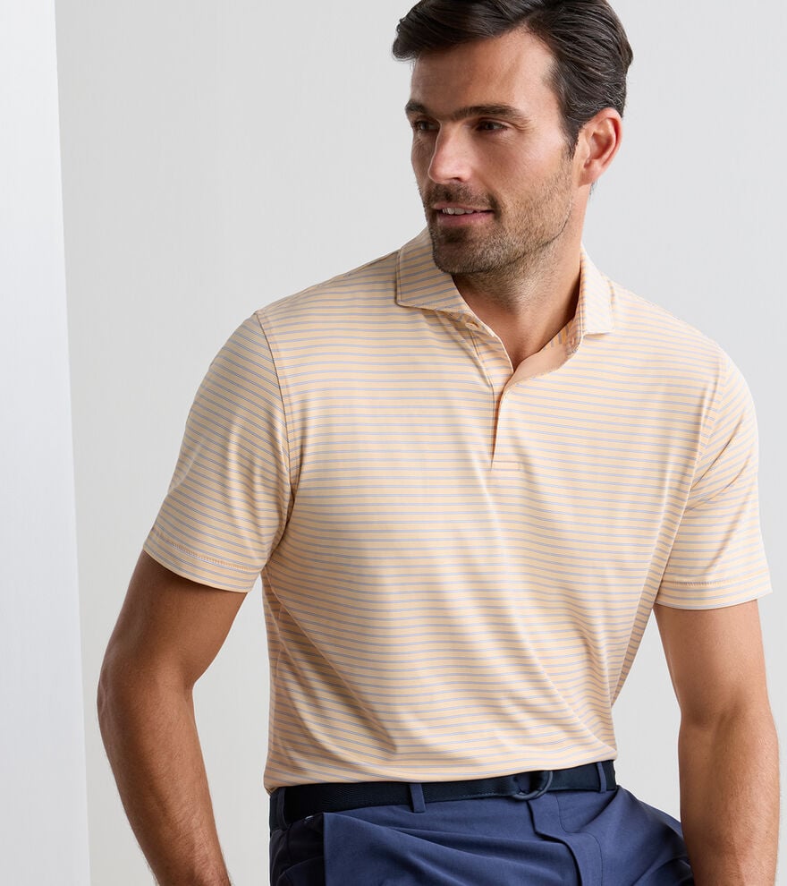 Keynote Polo-MS26XK04E-Lt. Orange Sorbet