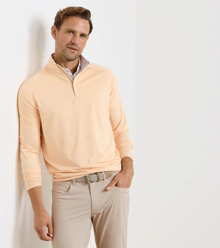 Stealth 1/4 Zip-MS26XK60-Lt. Orange Sorbet