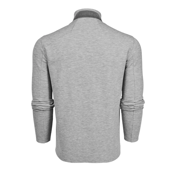 Troy Quarter-Zip - Smoke Heather Grey