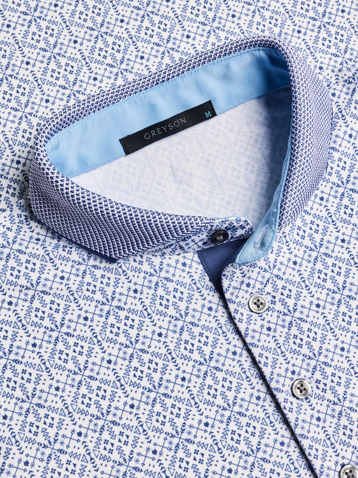 Echo Falls Short Sleeve Polo-Artic