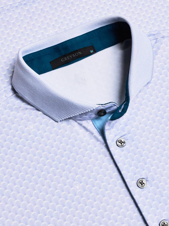 Ponderous Wolf Polo - Jellyfish Grey