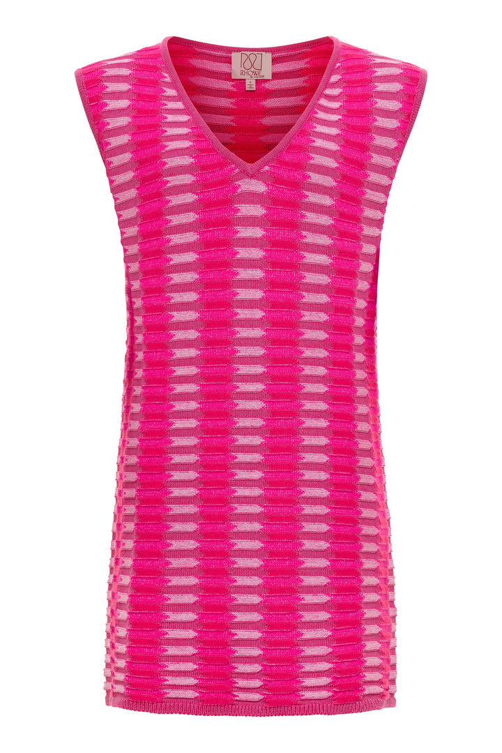Madelyn Dress - Hot Pink