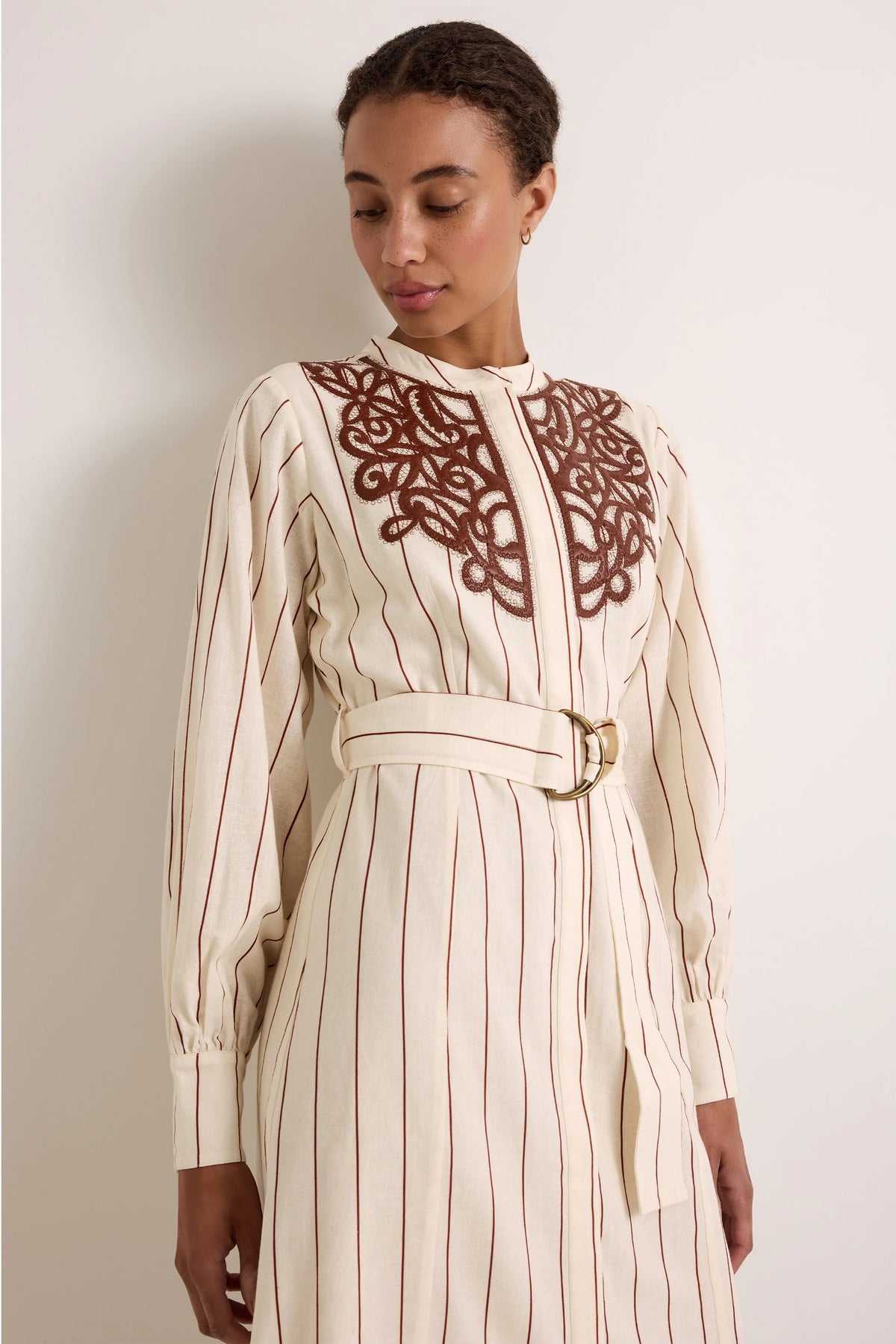 Fletcher Dress - Hennastripe
