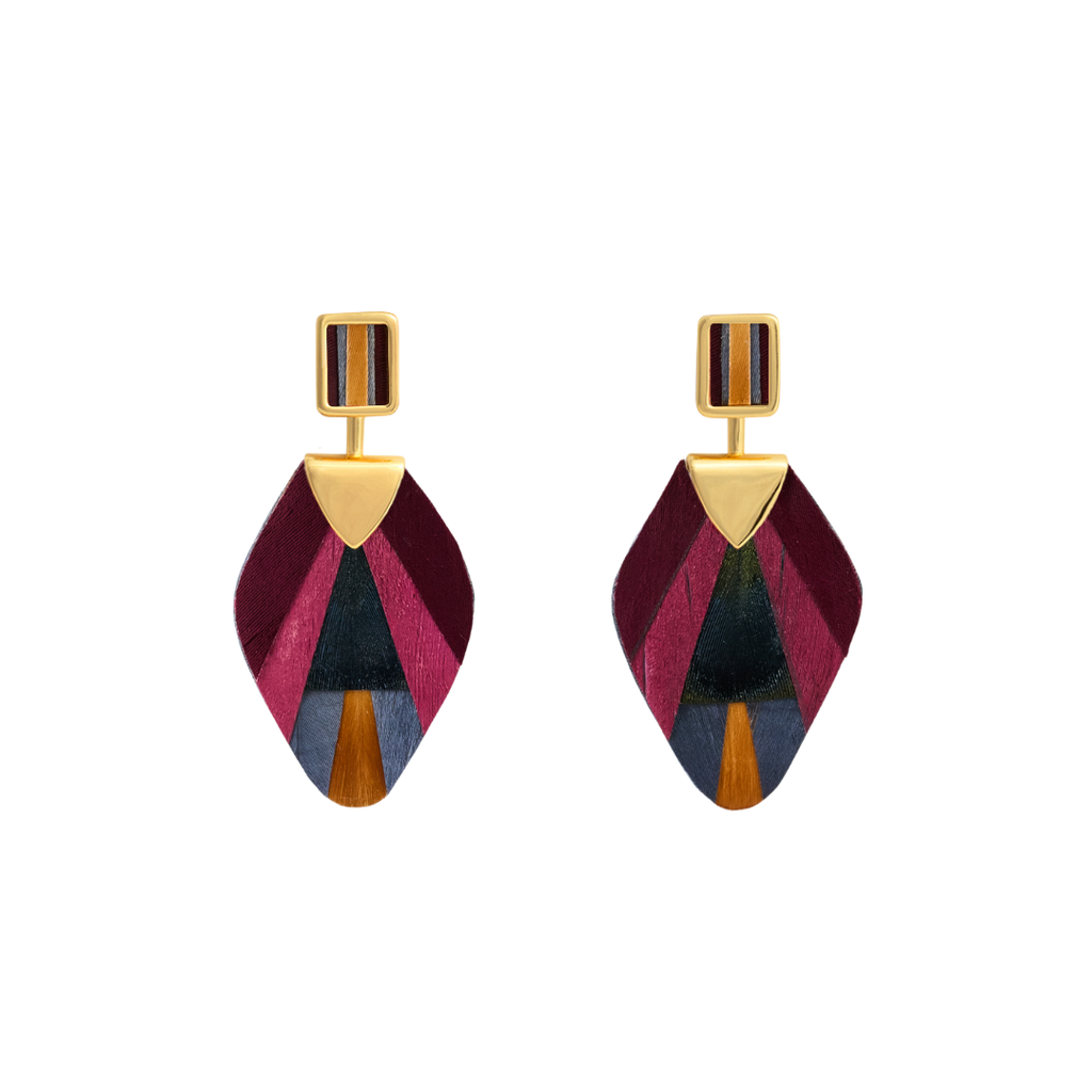 Brackish Kelsey Matte Drop Earring