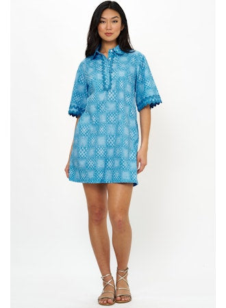 Collared Shirt Dress MIni