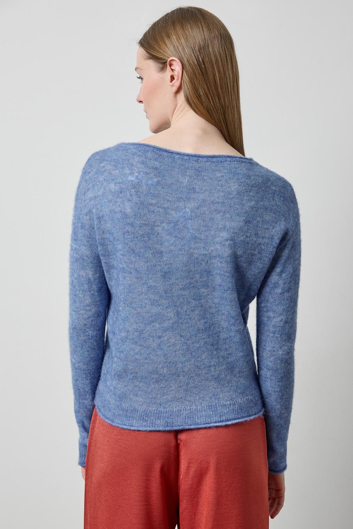 Featherweight Bateau Sweater - Lapis
