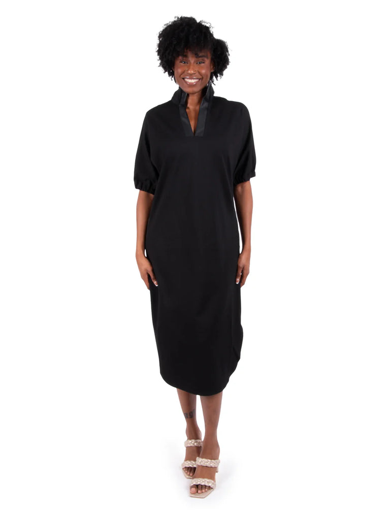 Poppy Caftan - Black Ponte Regular price$288.00