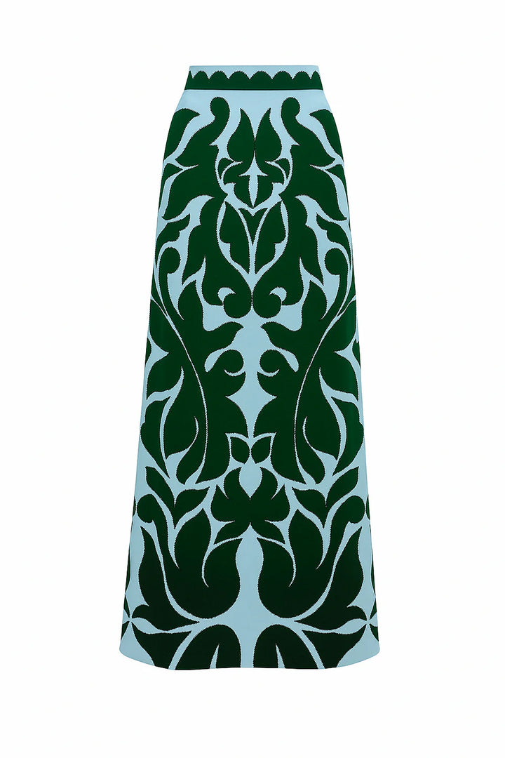 Portia Skirt-Blue Lagoon