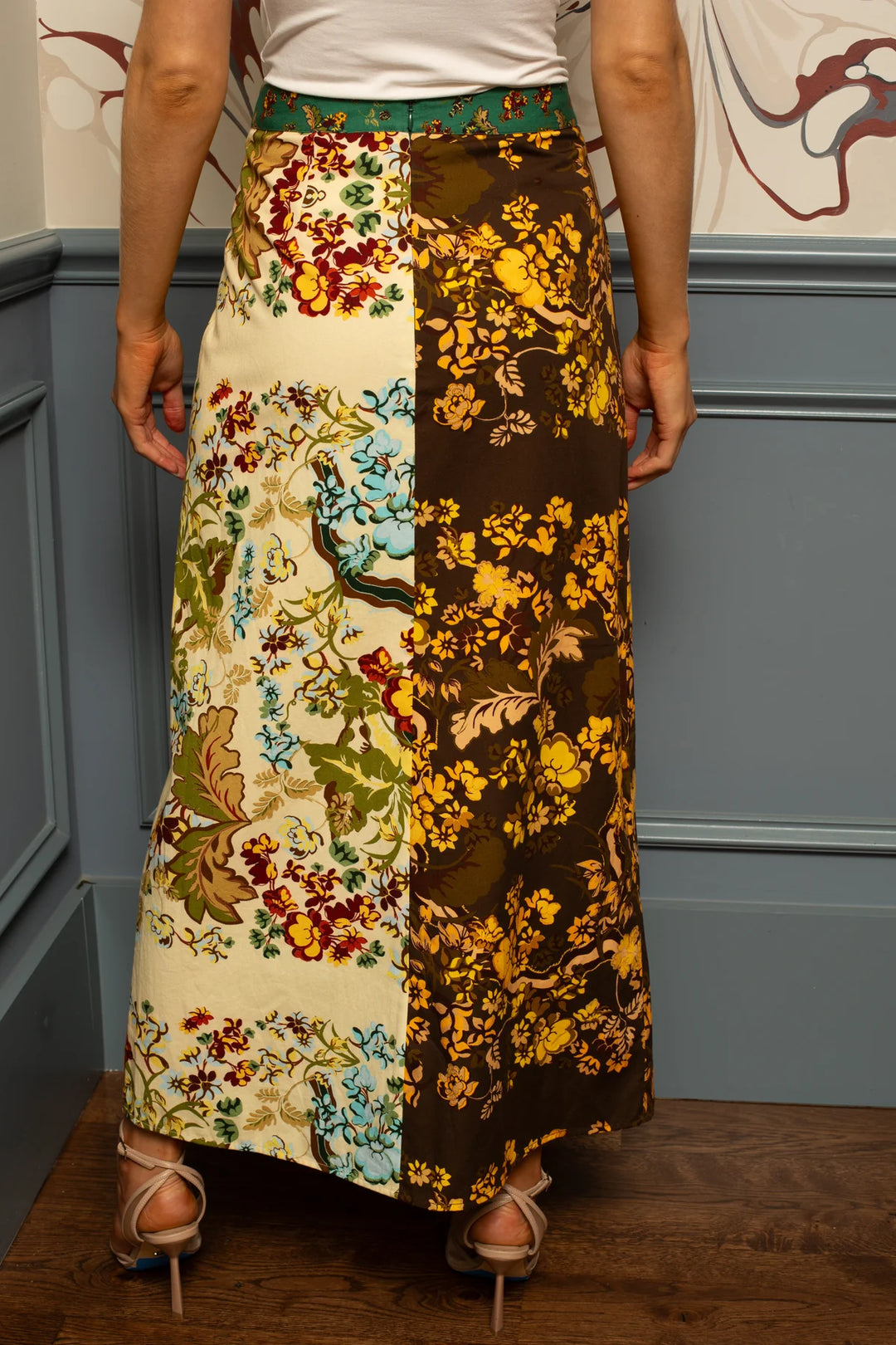 Portia Skirt-Ditsy Mix