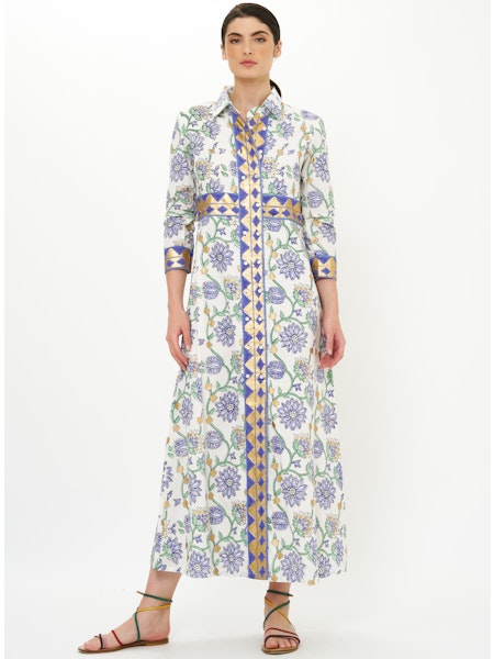 Maxi Shirt Dress Presidio