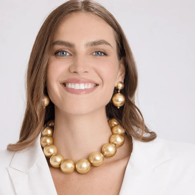 Large Gold Necklace