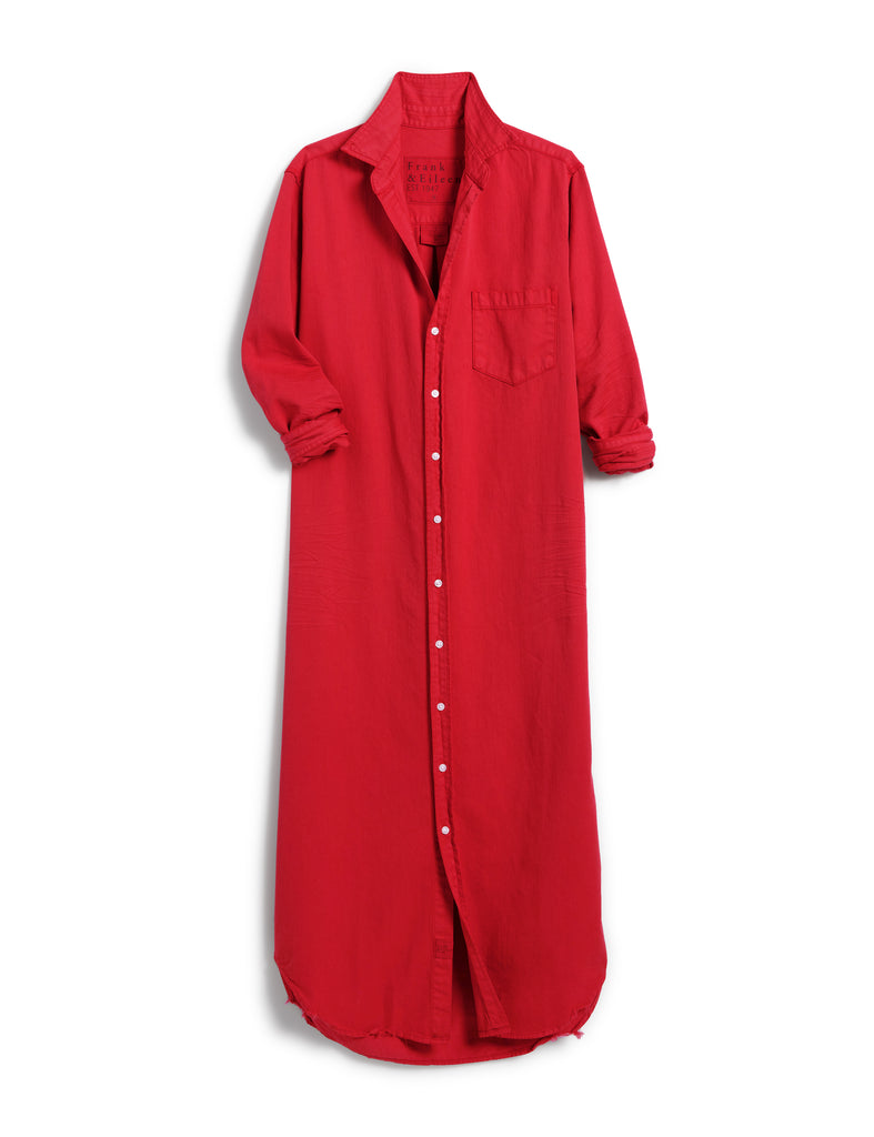 Rory Shirtdress Crimson