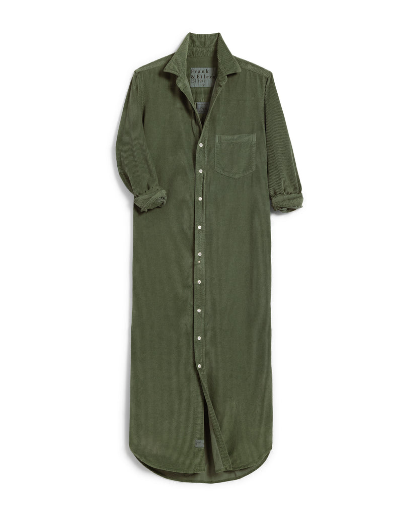 Maxi Shirtdress Forest