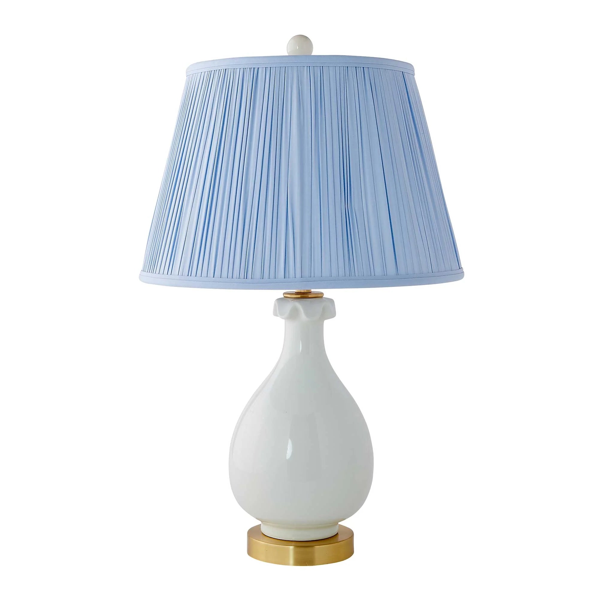 BMH - Ruffle Lamp White (2)