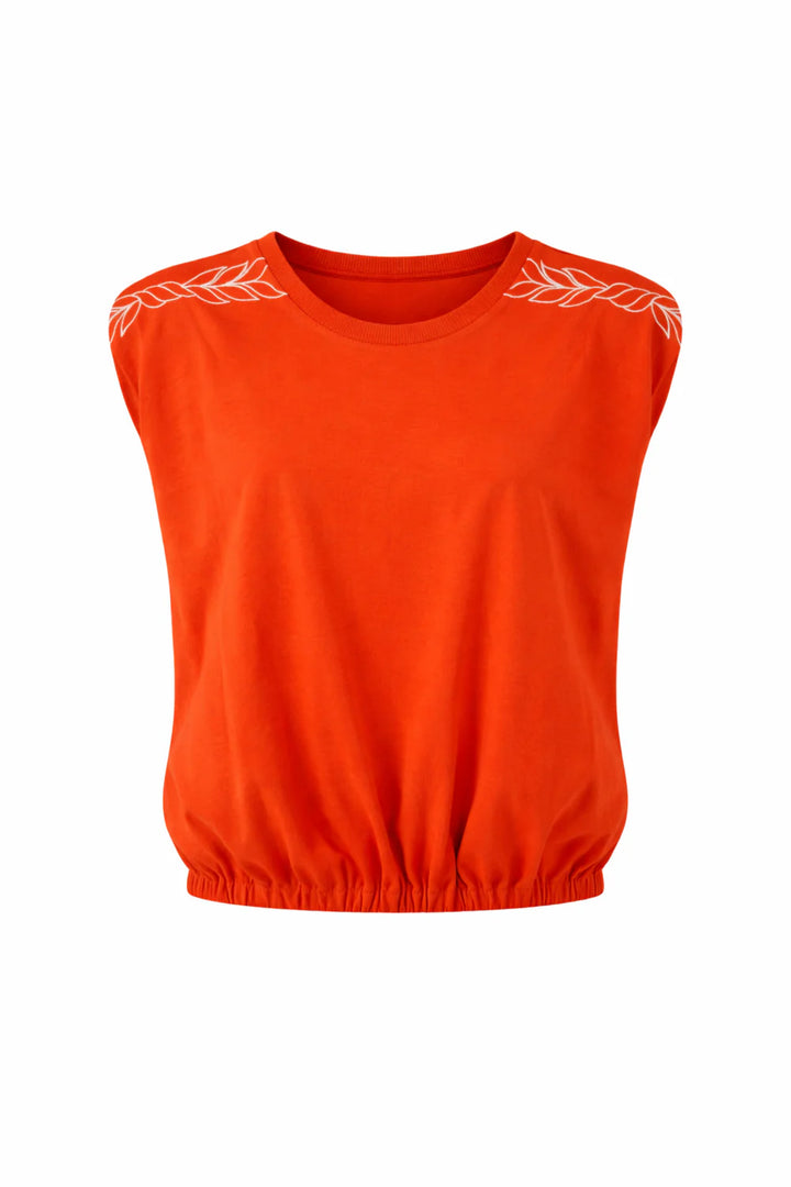 ROBBIE SUMMER PUNCH KNIT TOP