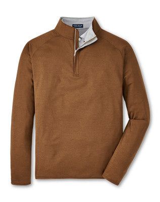 Stealth Performance Quarter-Zip-Walnut