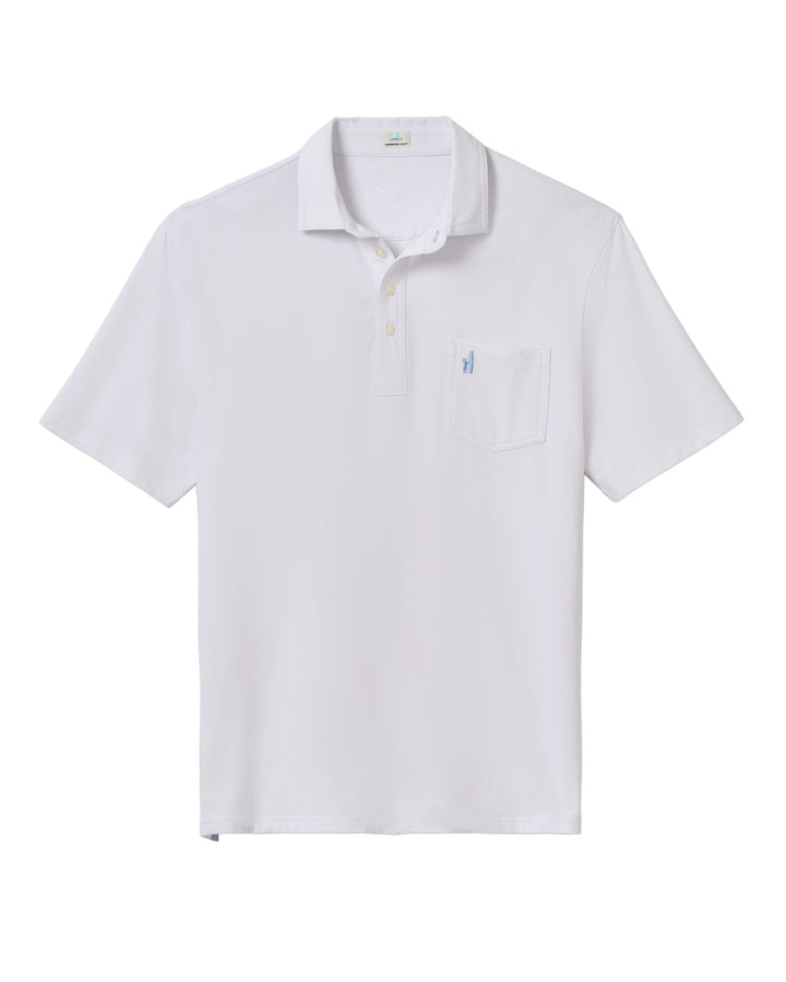 Original 4 Button Polo-White