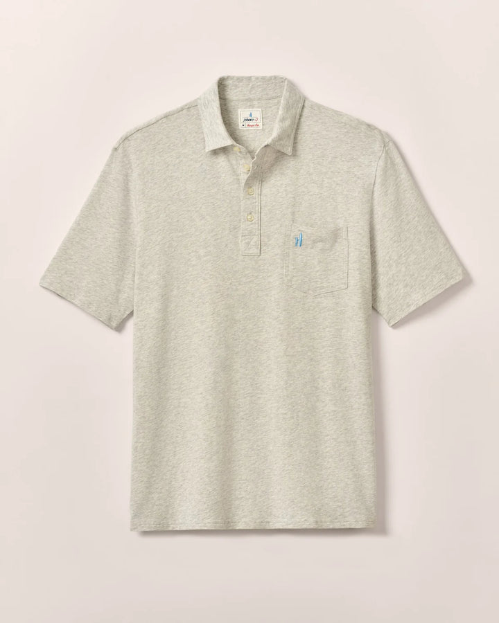 Original 4-Button Polo - Heathered 2.0 - Gray
