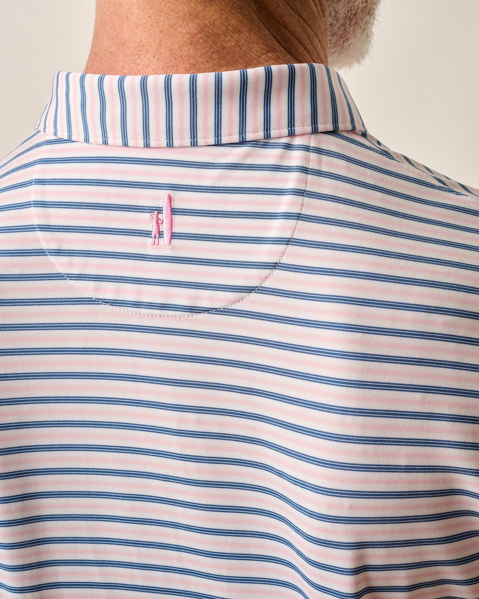 Performance Jersey Polo-Bronte Porto Pink