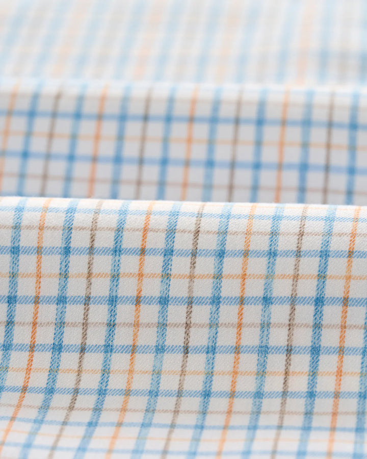 Everyday Perf. Button Down Shirt-Briney-Lapis