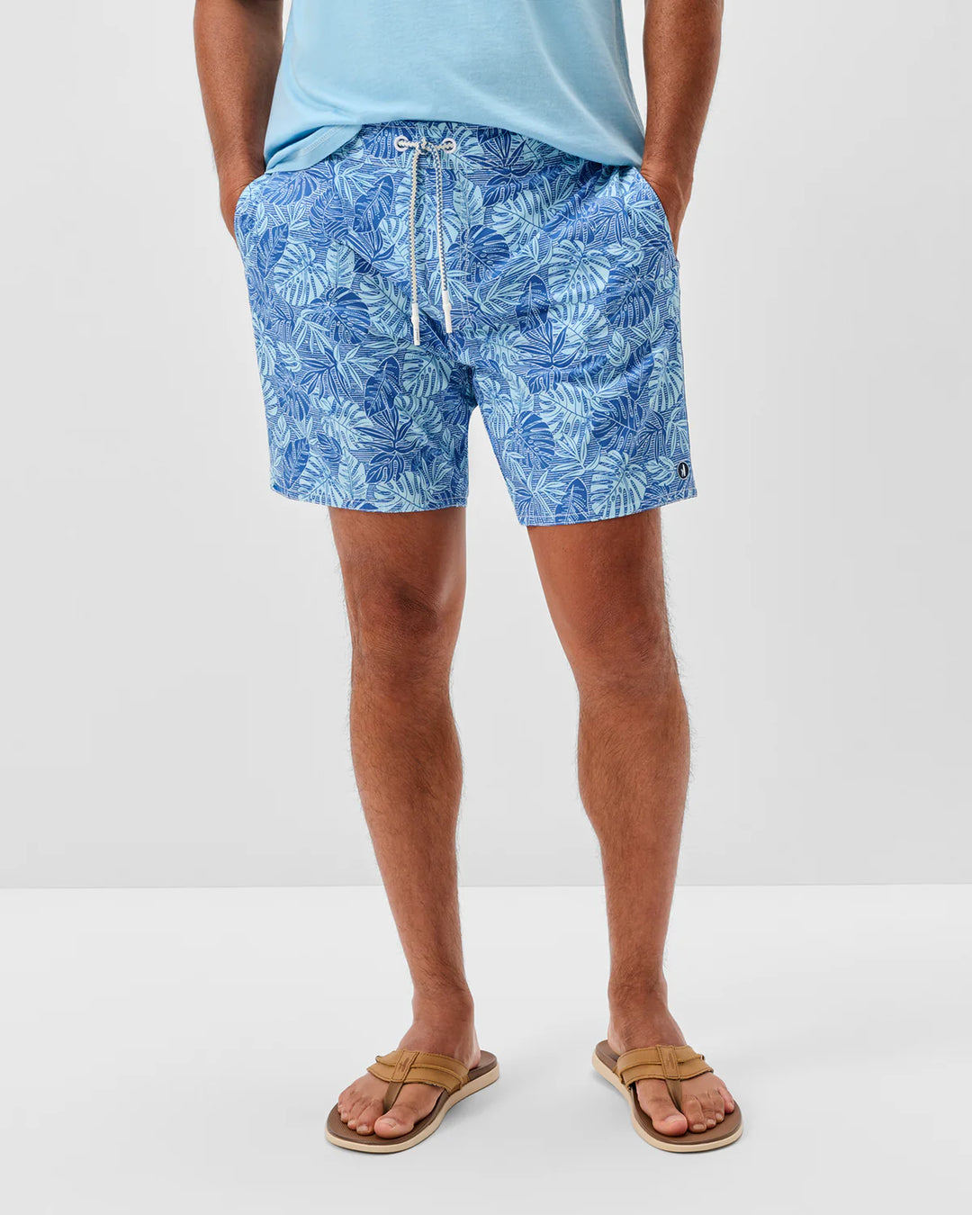 The Half Elastic 7" Surf Shorts - Curacao