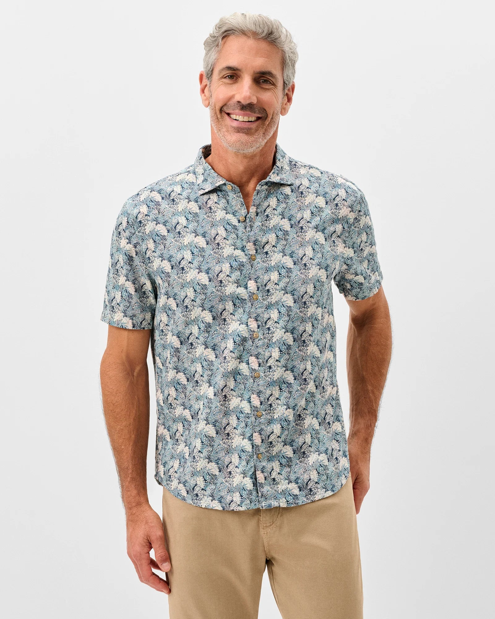 Short Sleeve Button Down-Ragland Wake