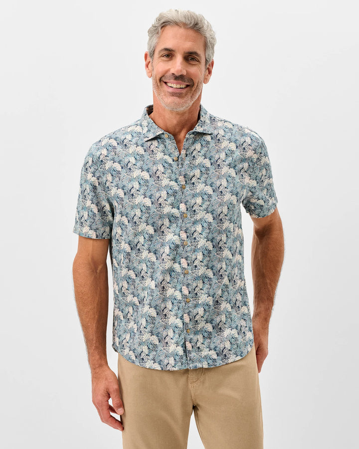Short Sleeve Button Down-Ragland Wake