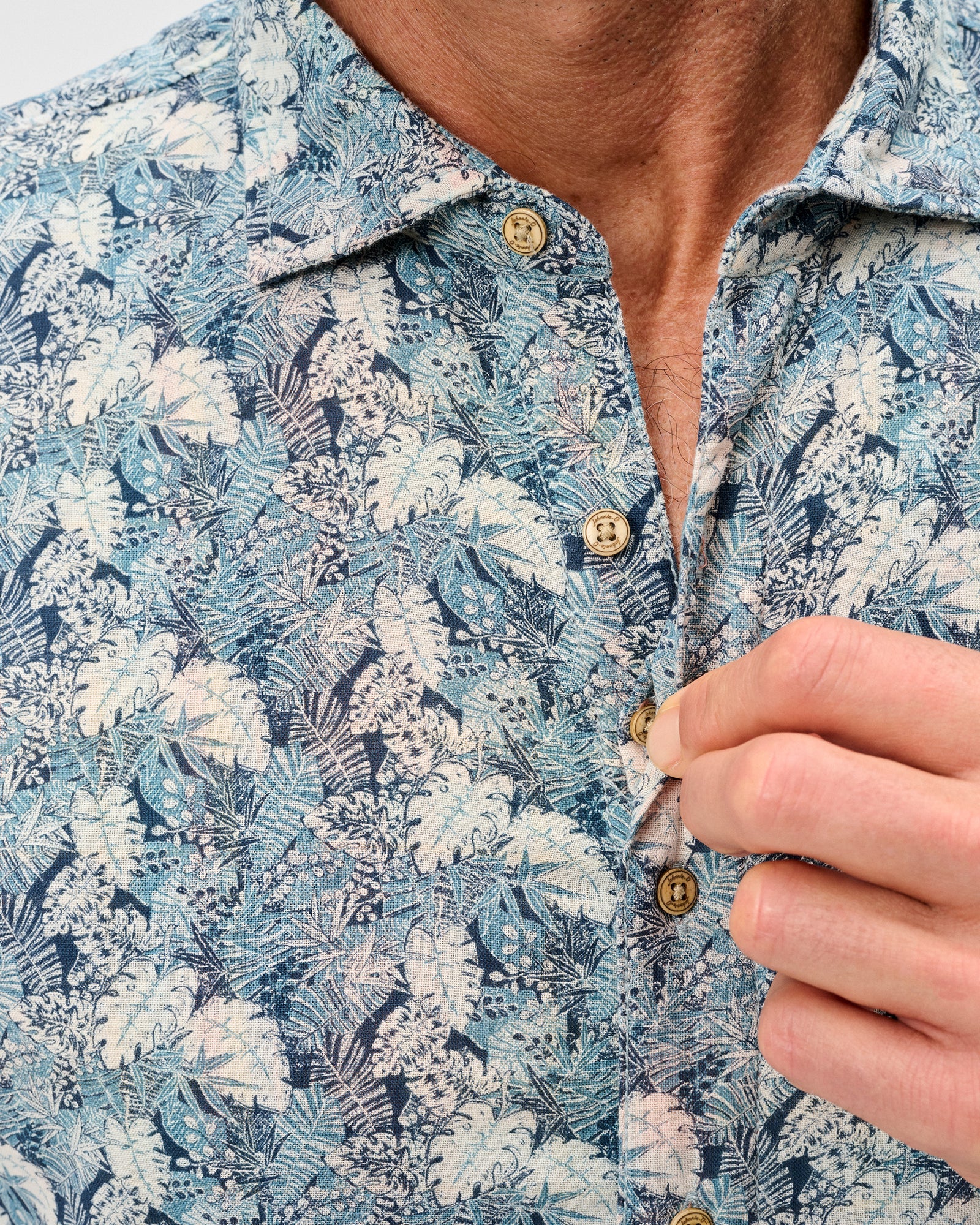Short Sleeve Button Down-Ragland Wake