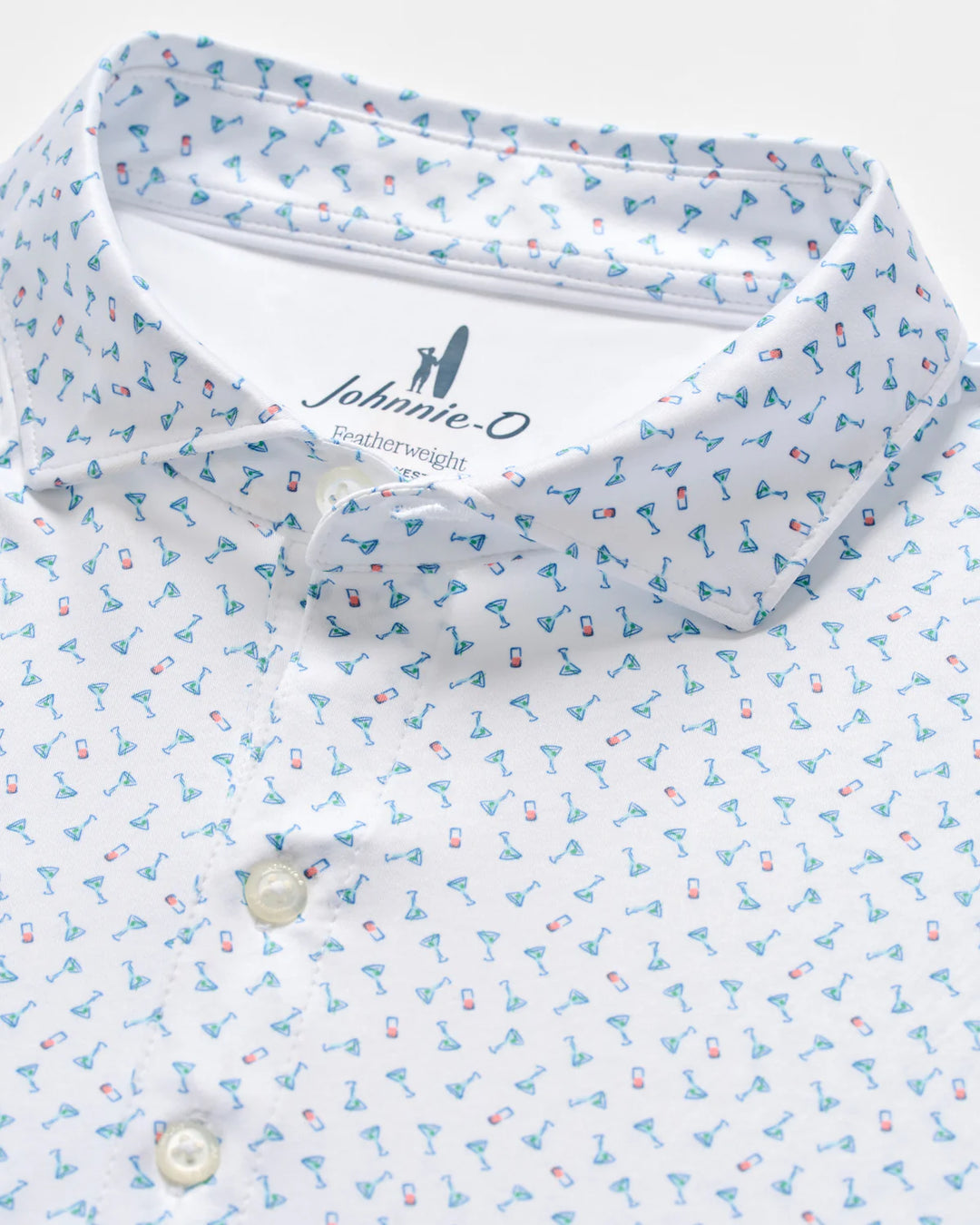 Featherweight Perf. Polo - Tini Dancer- White