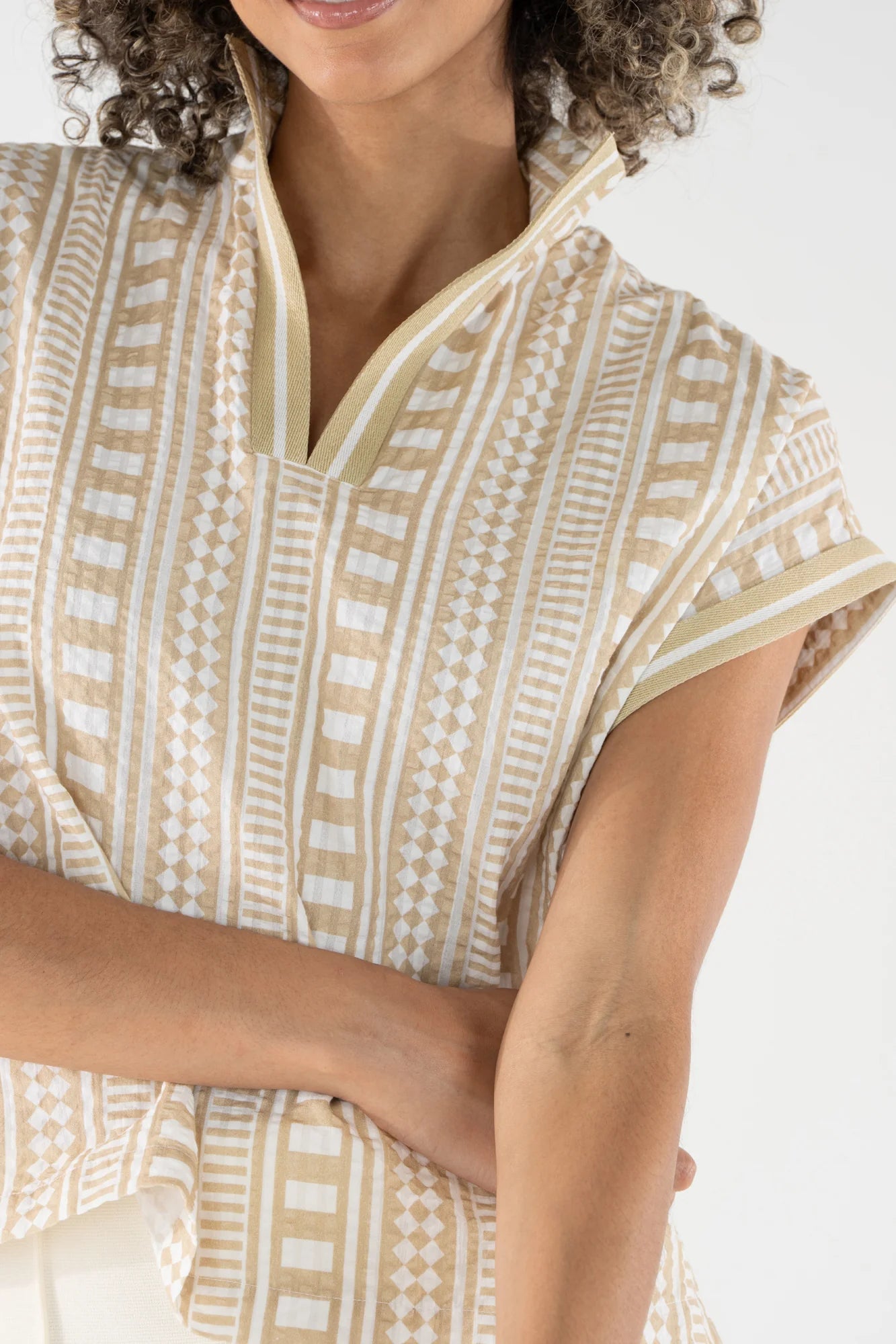 Riviera Top - Piazza Stripe