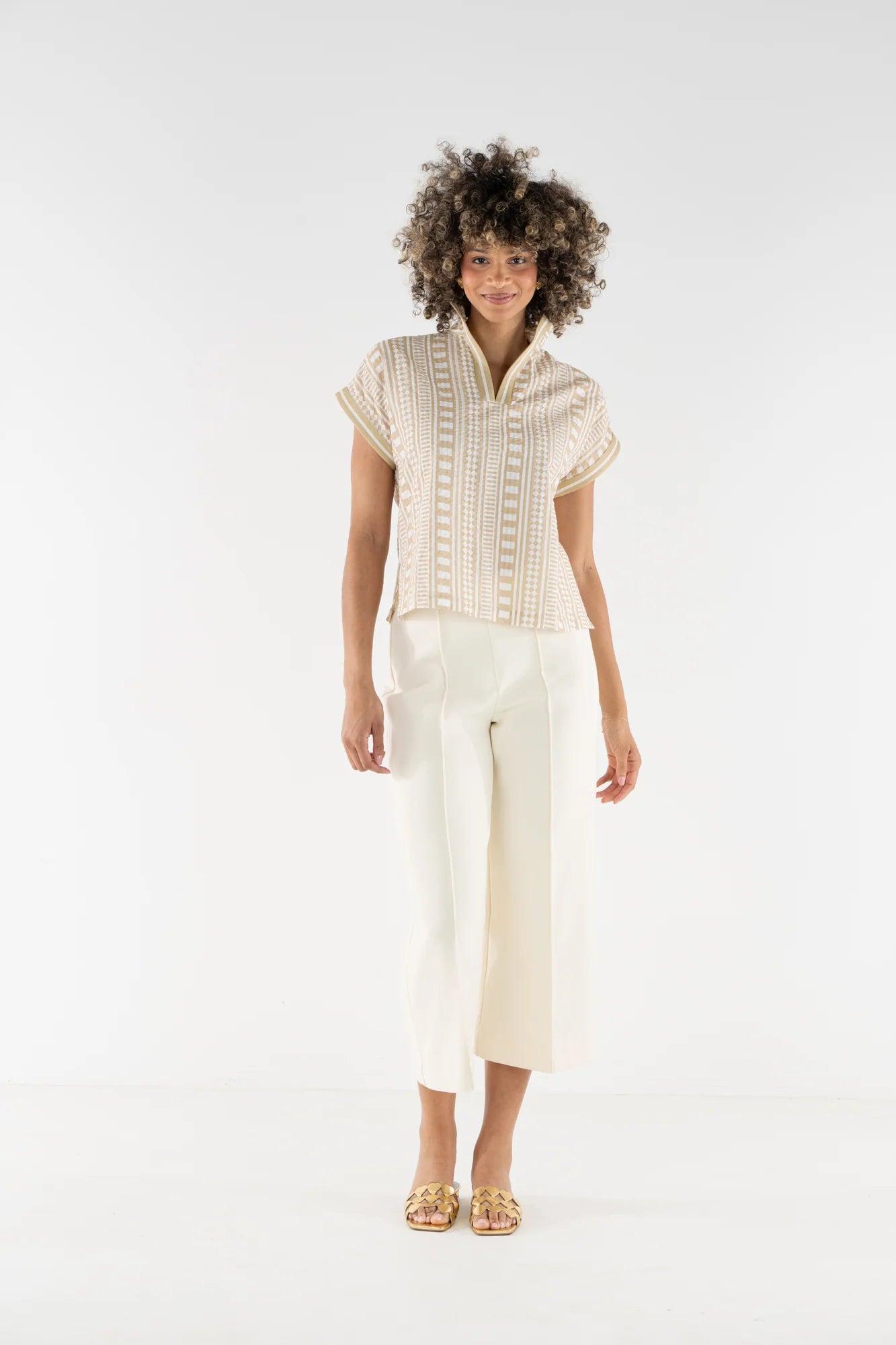 Riviera Top - Piazza Stripe
