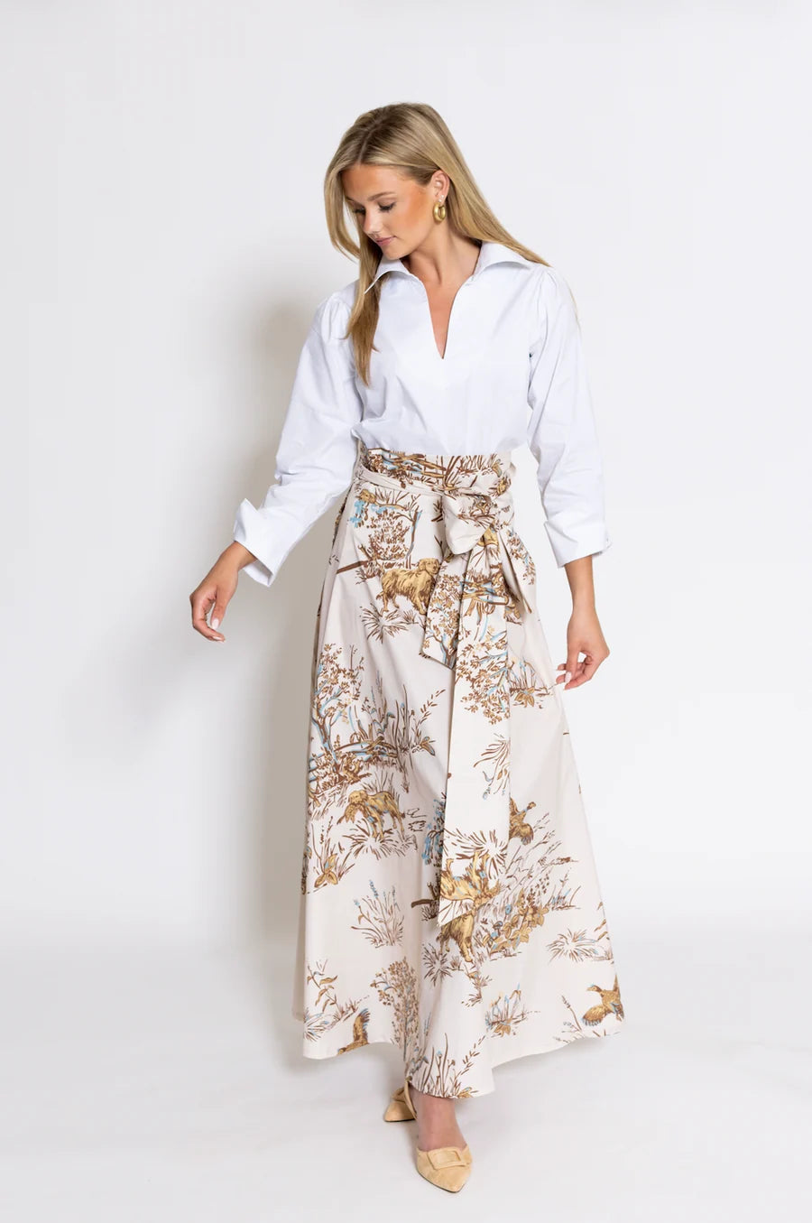 Brady Wrap Skirt - Maple Field & Feather