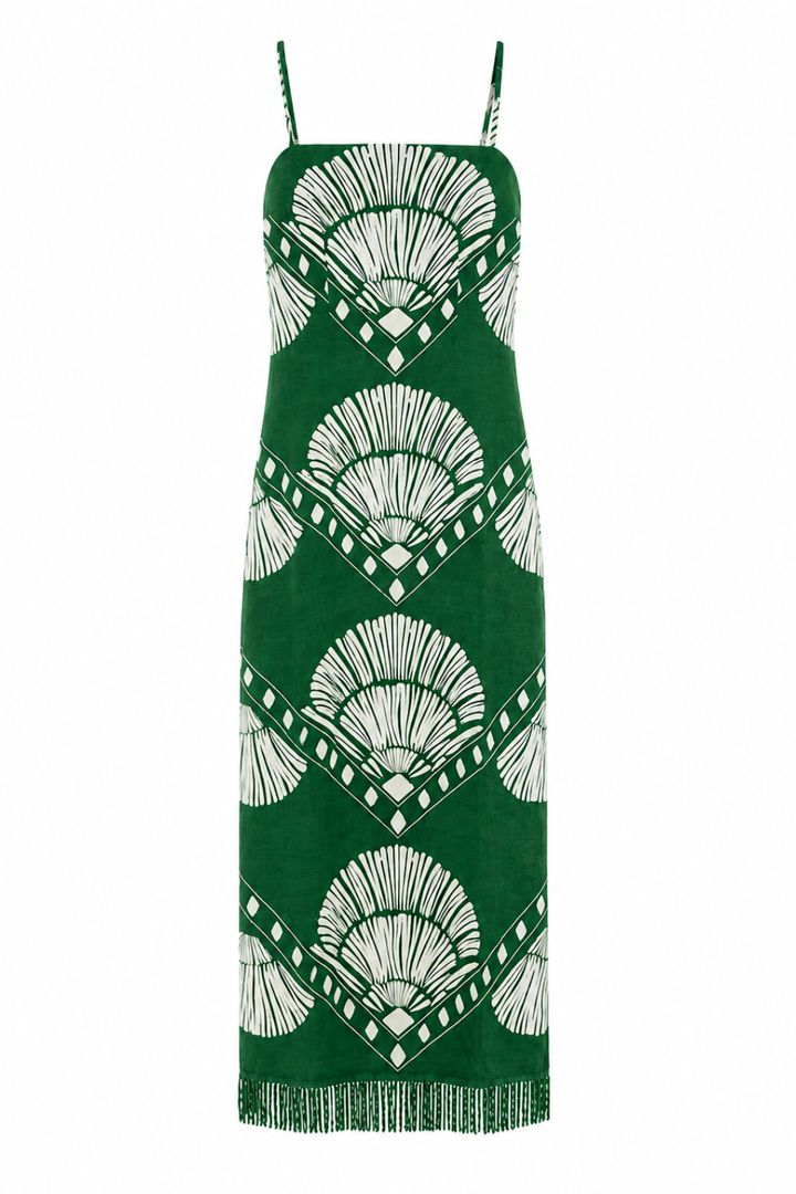 Shannon Midi - Jade Raffia