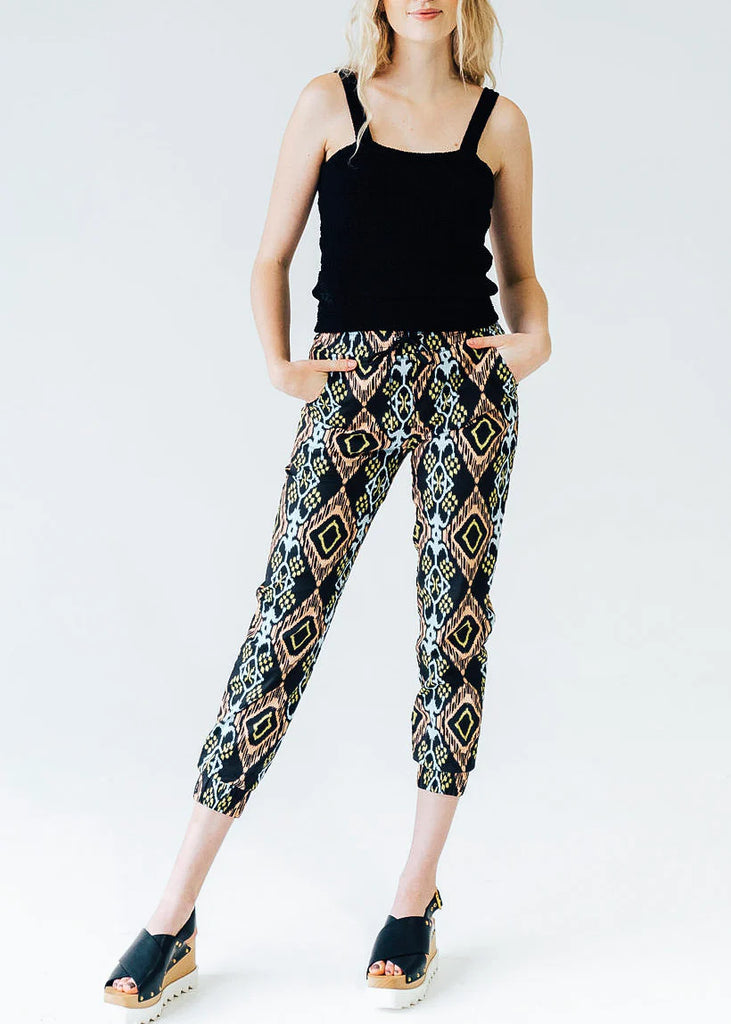 Track Pants in Ikat