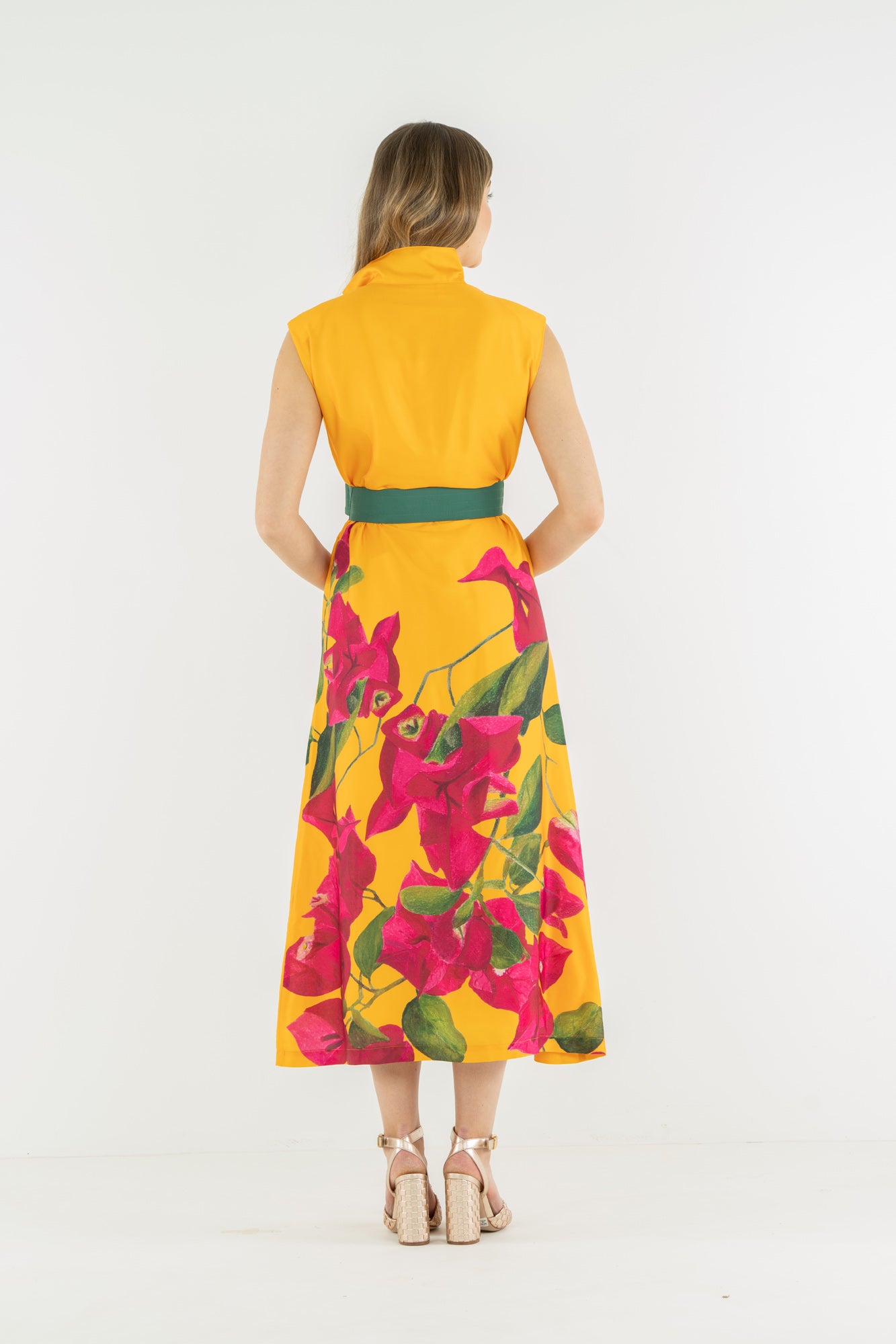 Roma Dress - Bougainvillea