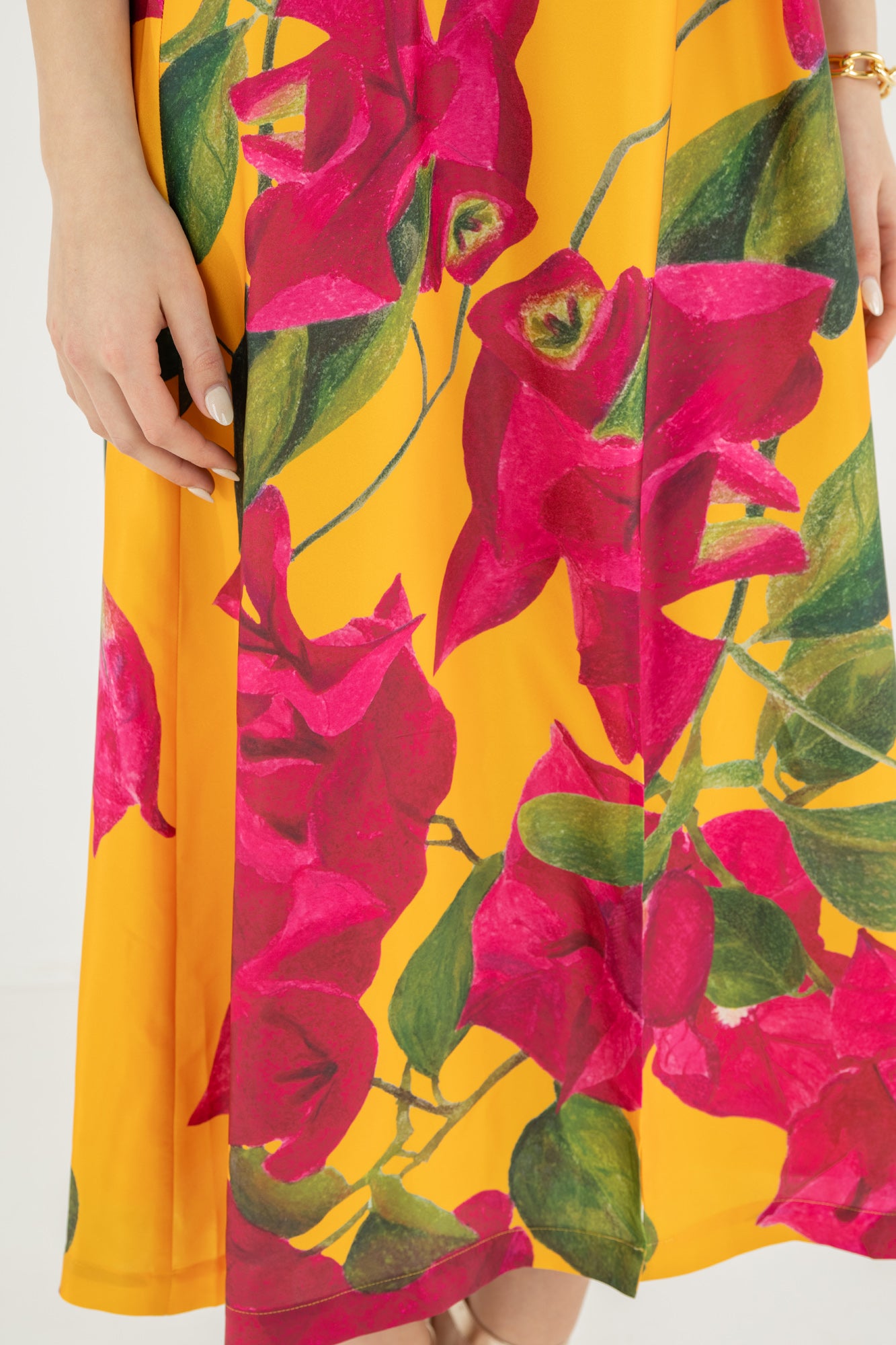 Roma Dress - Bougainvillea