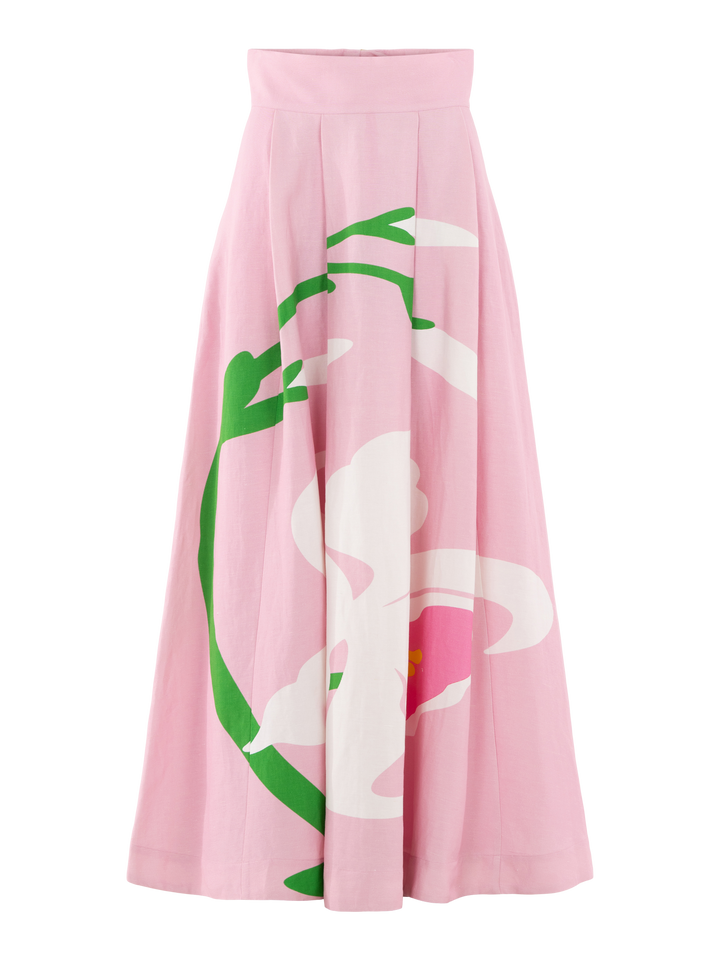 Milly Skirt - Blush Flora