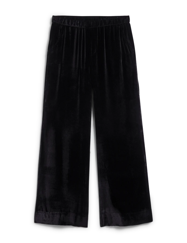 Maisie Velvet Tuscany Velvet Set Bottom-Black
