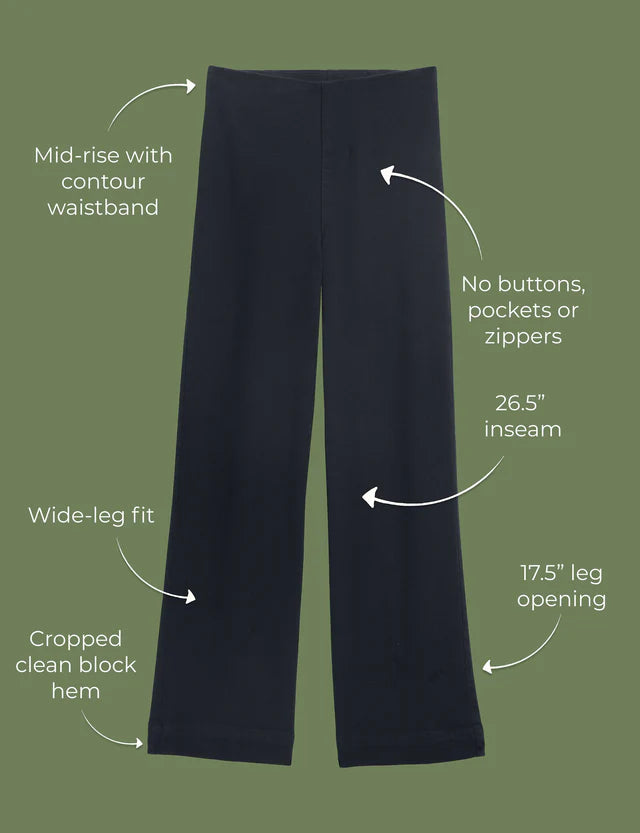 Westport Illusion Pant - Black