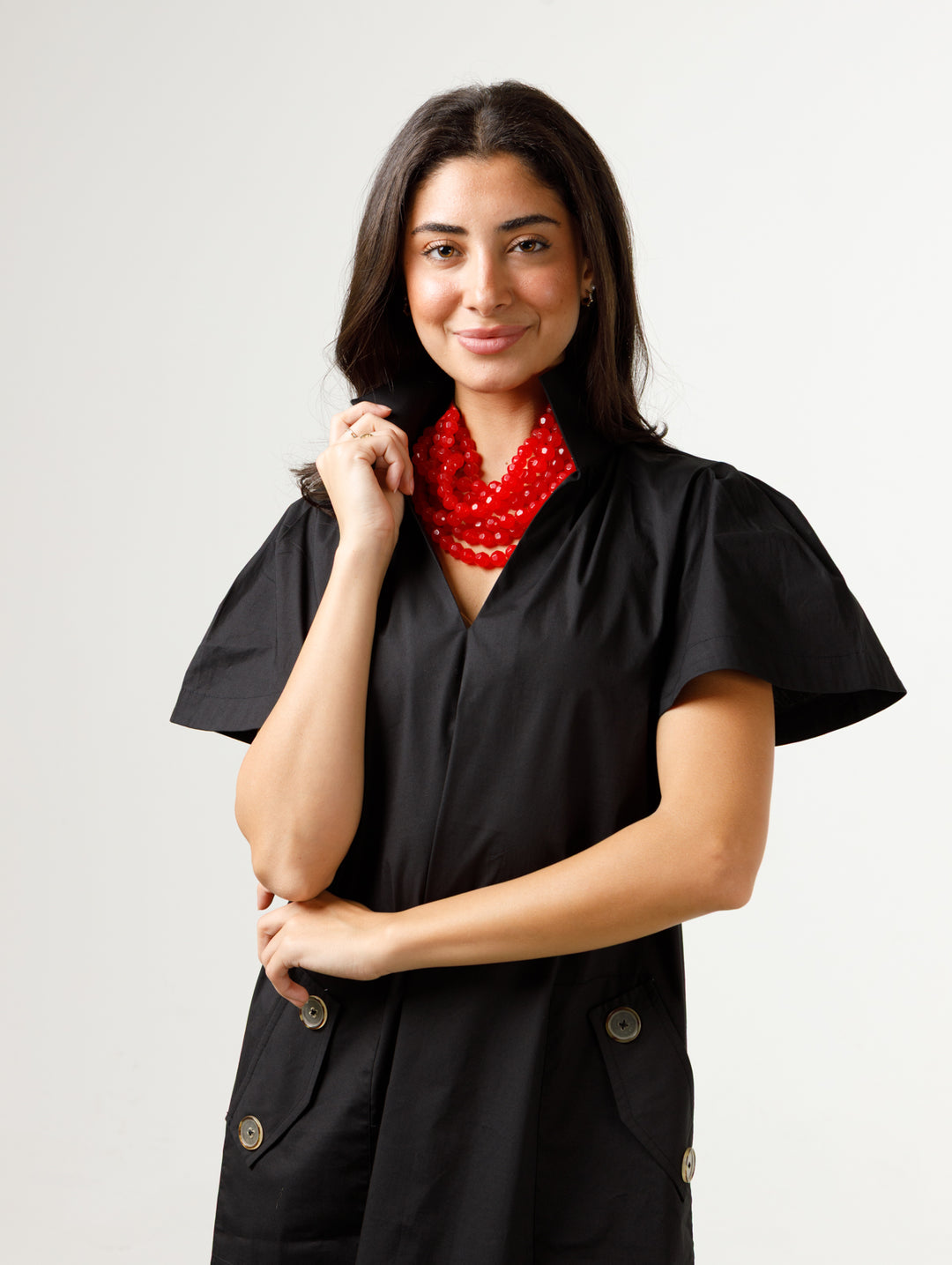 Gretchen Dress - Solid Black