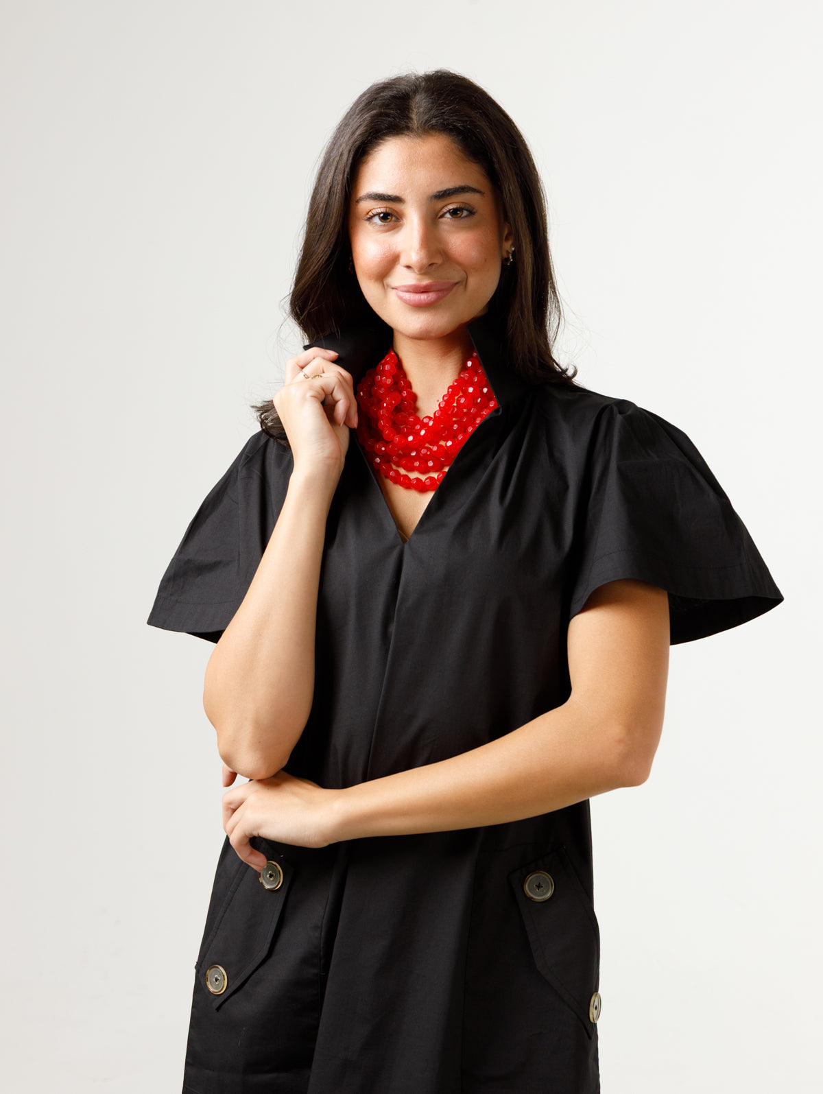 Gretchen Dress - Solid Black