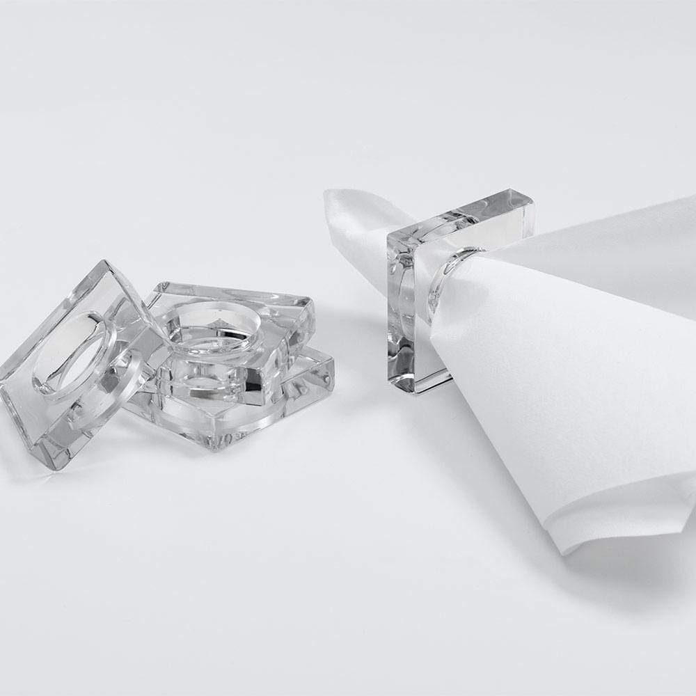 BMH - Crystal Napkin Rings Set/4 (2)