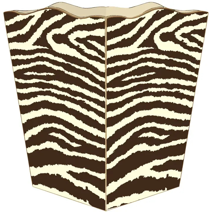 BMH - Zebra Wastebasket