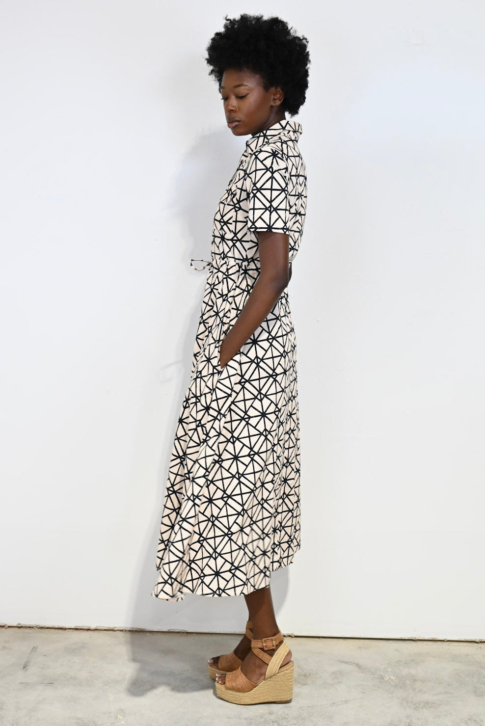 Kelli Maxi Dress - Black Bamboo